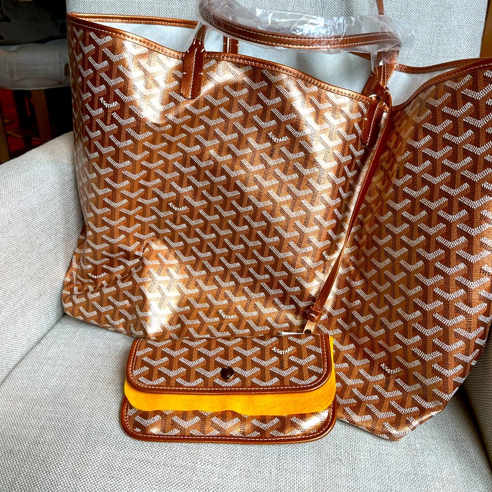 Goyard St Louis PM limited Edition precious metals tote NWT